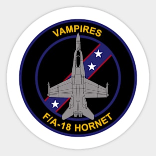 F/A-18 Hornet Vampires Squadron Sticker